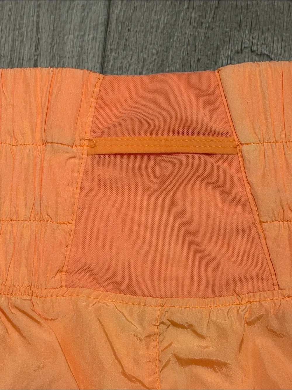 FP Movement by free people High-Waist Orange Women's Shorts - Picture 5 of 7